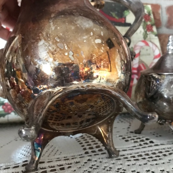 Rare Vintage 1960’s Silver Tea Set - Picture 14 of 16